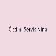 Čistilni Servis Nina - Logotip