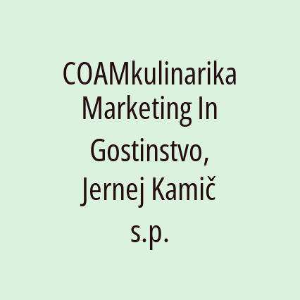 COAMkulinarika           Marketing In Gostinstvo, Jernej Kamič s.p. - Logotip