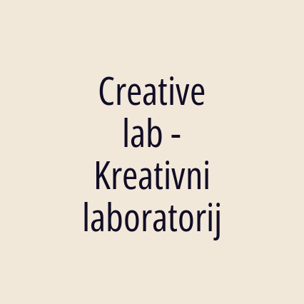 Creative lab - Kreativni laboratorij - Logotip