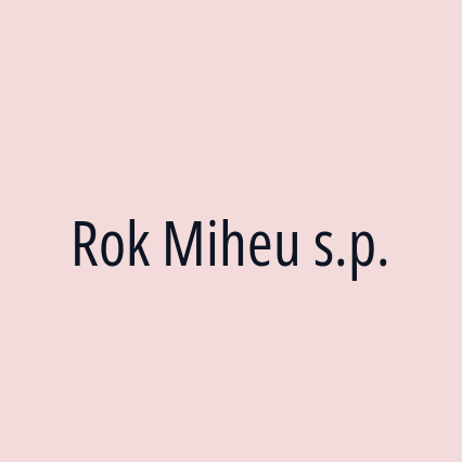 Rok Miheu s.p. - Logotip