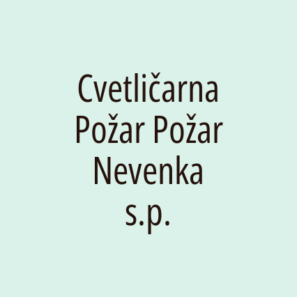 Cvetličarna Požar Požar Nevenka s.p. - Logotip