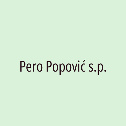 Pero Popović s.p. - Logotip