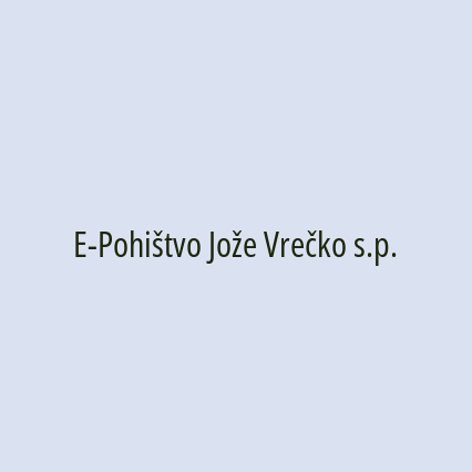 E-Pohištvo Jože Vrečko s.p.