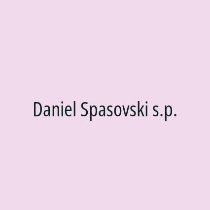 Daniel Spasovski s.p. - Logotip