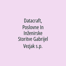 Datacraft, Poslovne In Inženirske Storitve Gabrijel Vezjak s.p. - Logotip