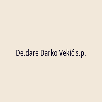 De.dare Darko Vekić s.p. - Logotip