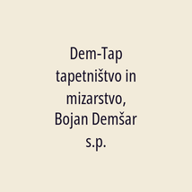 Dem-Tap tapetništvo in mizarstvo, Bojan Demšar s.p. - Logotip