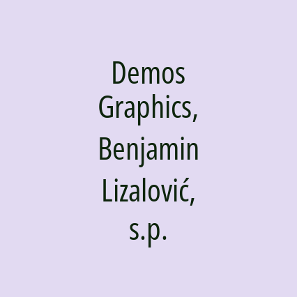 Demos Graphics, Benjamin Lizalović, s.p. - Logotip