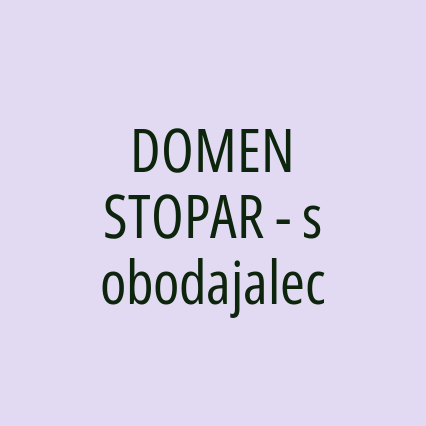 DOMEN STOPAR - sobodajalec - Logotip