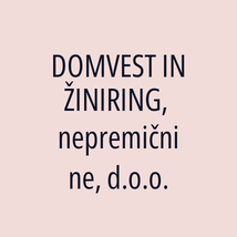 DOMVEST INŽINIRING, nepremičnine, d.o.o. - Logotip