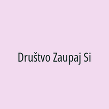 Društvo Zaupaj Si - Logotip