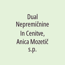 Dual Nepremičnine In Cenitve, Anica Mozetič s.p. - Logotip