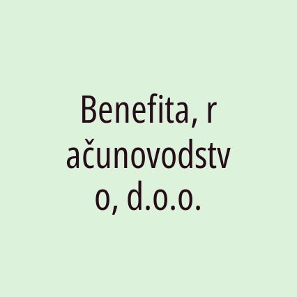 Benefita, računovodstvo, d.o.o. - Logotip