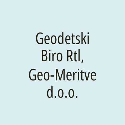 Geodetski Biro Rtl, Geo-Meritve d.o.o. - Logotip