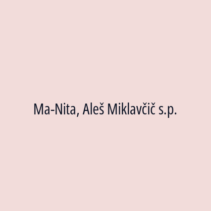 Ma-Nita, Aleš Miklavčič s.p. - Logotip