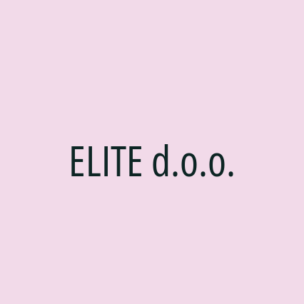 ELITE d.o.o.