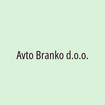 Avto Branko d.o.o.