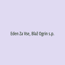 Eden Za Vse, Blaž Ogrin s.p. - Logotip