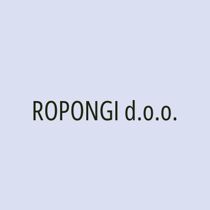 ROPONGI d.o.o.