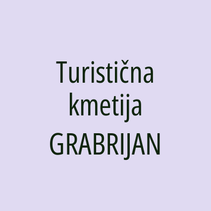 Turistična kmetija GRABRIJAN