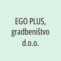 EGO PLUS, gradbeništvo d.o.o. - Logotip