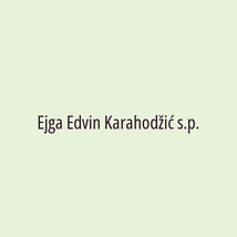 Ejga Edvin Karahodžić s.p. - Logotip