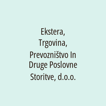 Ekstera, Trgovina, Prevozništvo In Druge Poslovne Storitve, d.o.o. - Logotip