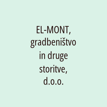 EL-MONT, gradbeništvo in druge storitve, d.o.o. - Logotip