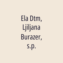 Ela Dtm, Ljiljana Burazer, s.p. - Logotip