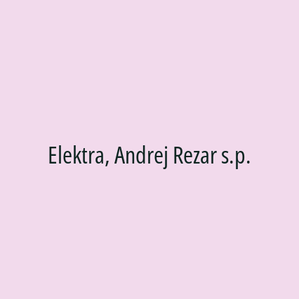 Elektra, Andrej Rezar s.p. - Logotip