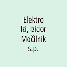 Elektro Izi, Izidor Močilnik s.p. - Logotip