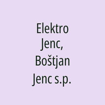 Elektro Jenc, Boštjan Jenc s.p. - Logotip