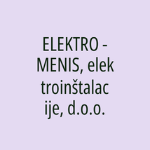 ELEKTRO - MENIS, elektroinštalacije, d.o.o. - Logotip