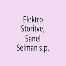 Elektro Storitve, Sanel Selman s.p. - Logotip