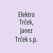 Elektro Trček, Janez Trček s.p. - Logotip