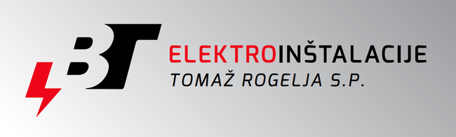 Elektroinstalacije B&T, Tomaž Rogelja s.p. - Logotip