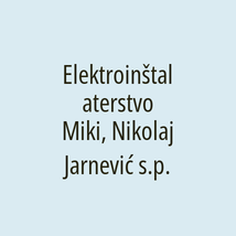 Elektroinštalaterstvo Miki, Nikolaj Jarnević s.p. - Logotip