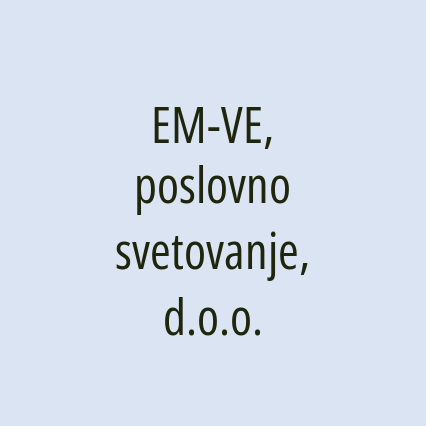 EM-VE, poslovno svetovanje, d.o.o. - Logotip