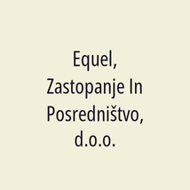 Equel, Zastopanje In Posredništvo, d.o.o. - Logotip