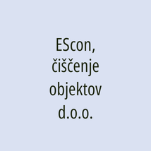 EScon, čiščenje objektov d.o.o. - Logotip