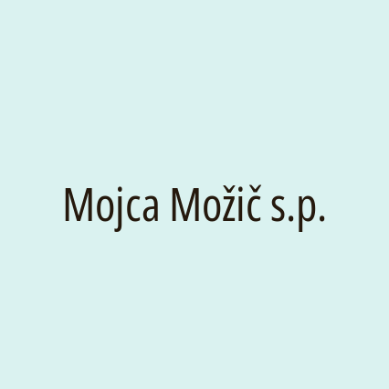 Mojca Možič s.p.