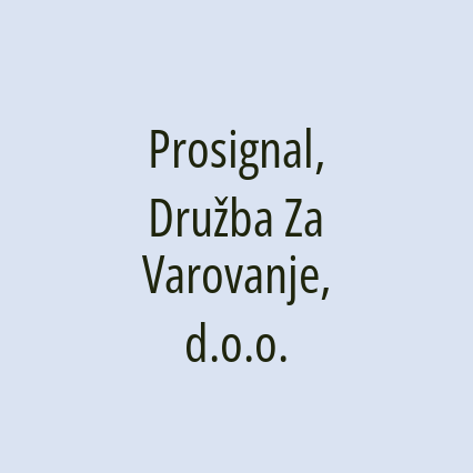 Prosignal, Družba Za Varovanje, d.o.o. - Logotip