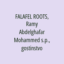 FALAFEL ROOTS, Ramy Abdelghafar Mohammed s.p., gostinstvo - Logotip