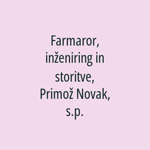 Farmaror, inženiring in storitve, Primož Novak, s.p. - Logotip