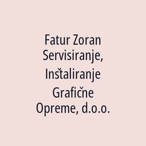 Fatur Zoran Servisiranje, Inštaliranje Grafične Opreme, d.o.o. - Logotip