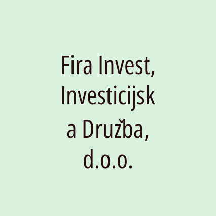 Fira Invest, Investicijska Družba, d.o.o. - Logotip