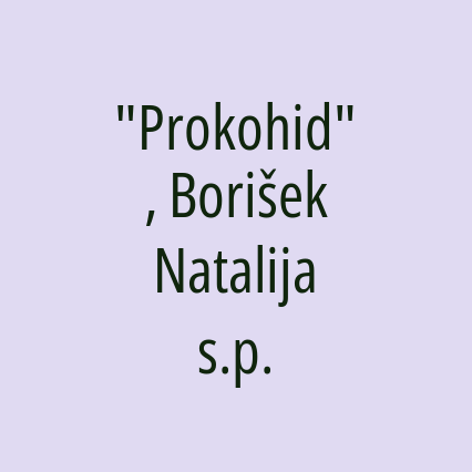 "Prokohid", Borišek Natalija s.p.