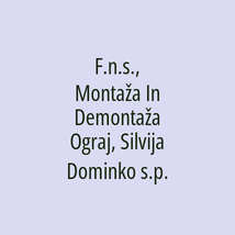 F.n.s., Montaža In Demontaža Ograj, Silvija Dominko s.p. - Logotip