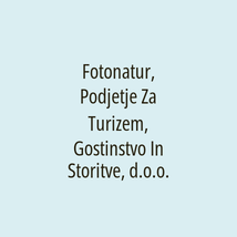 Fotonatur, Podjetje Za Turizem, Gostinstvo In Storitve, d.o.o. - Logotip