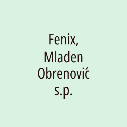 Fenix, Mladen Obrenović s.p. - Logotip